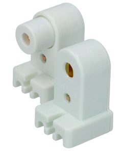 Portalámpara compacta slimline terminales presión600V Surtek