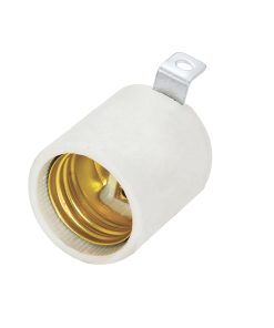 Portalámpara de porcelana soporte tipo escuadra 250V Surtek