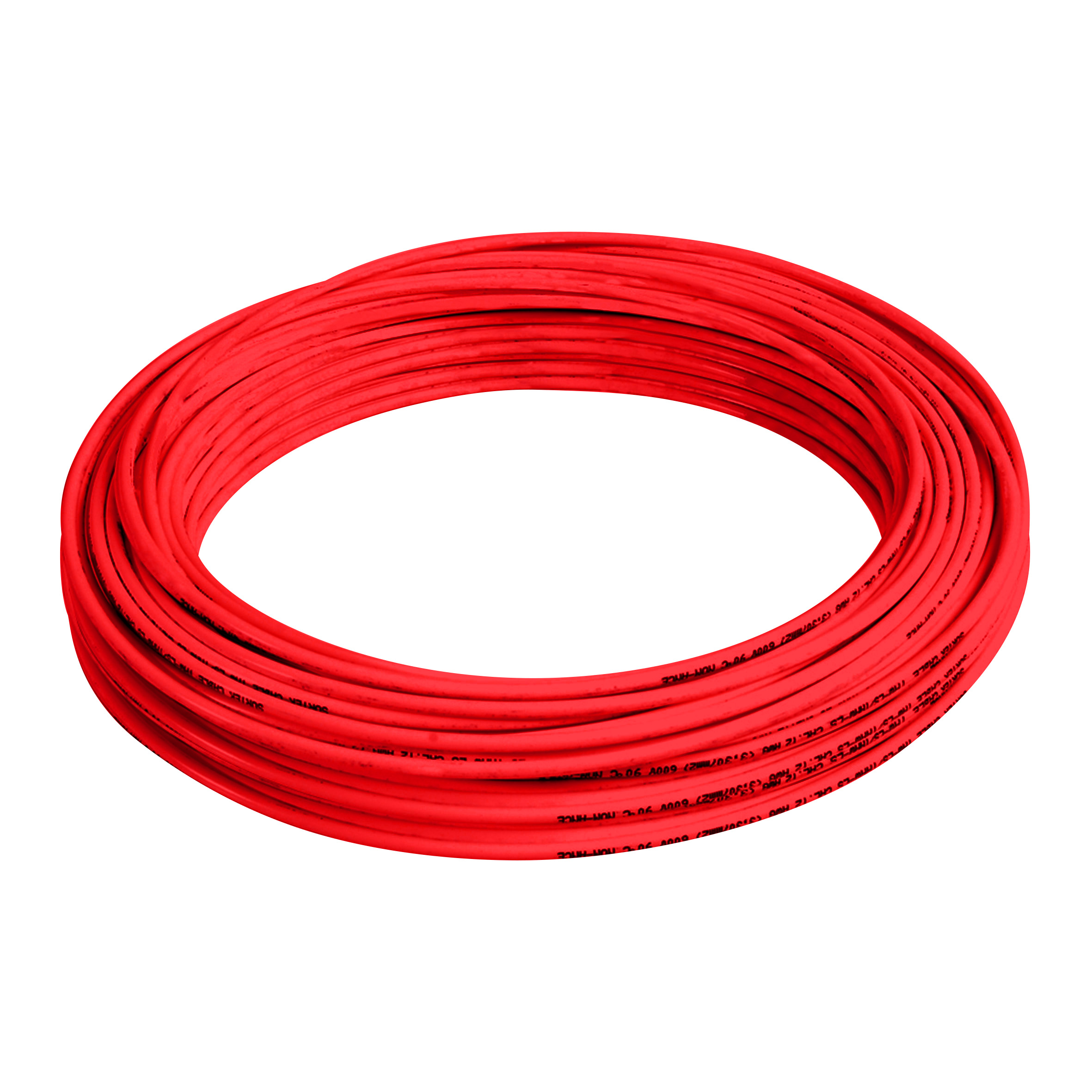Cable eléctrico tipo THW-LS/THHW-LS Cal.10 100m rojo Surtek