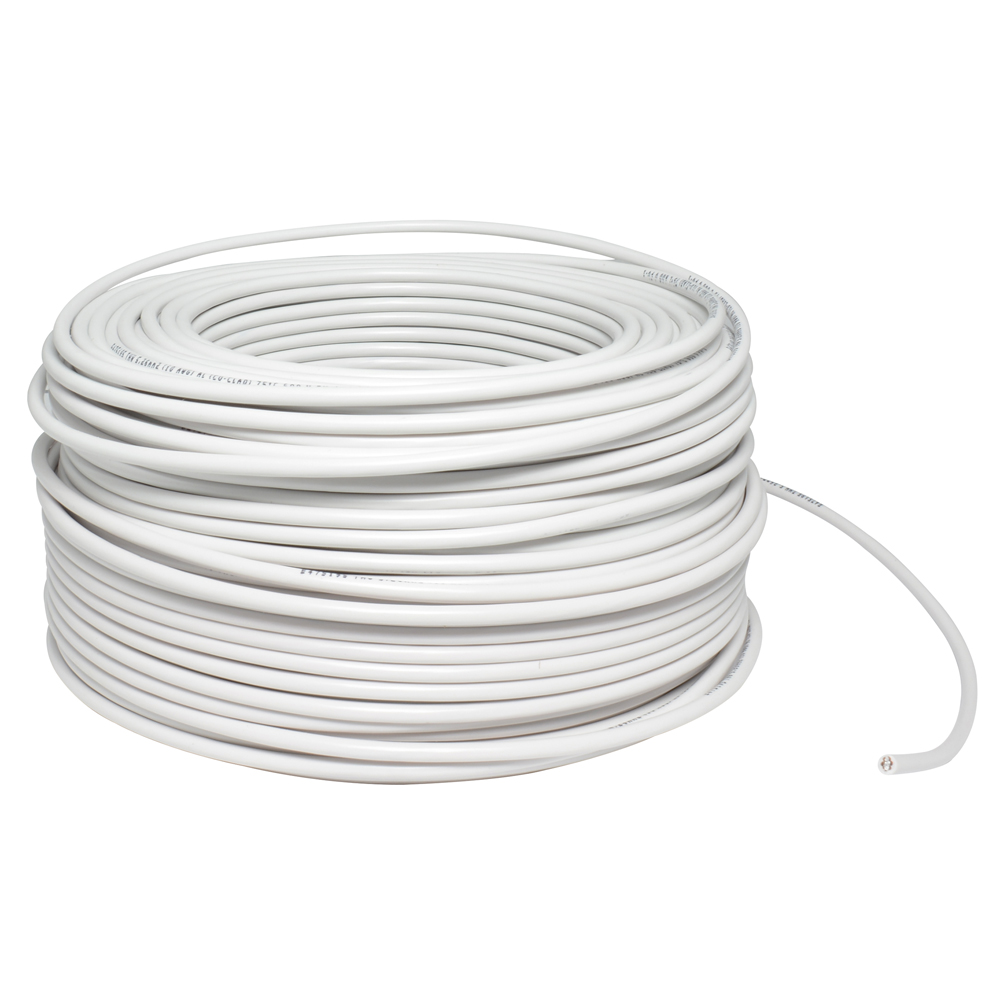 Cable cal 10 UL 100m blanco Surtek
