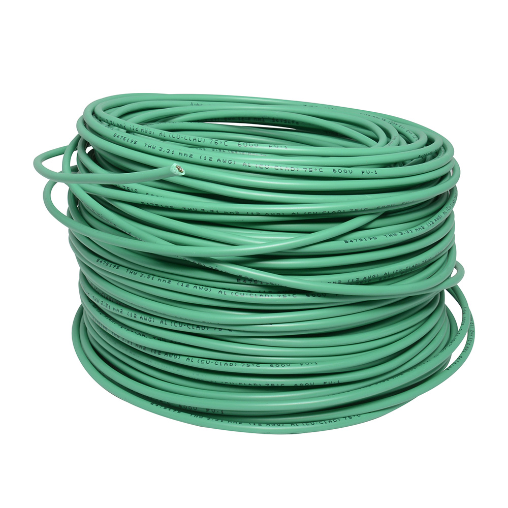 Cable cal 10 UL 100m verde Surtek