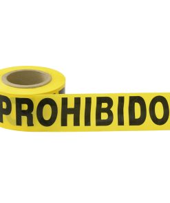 Cinta barric prohibido 100m Surtek