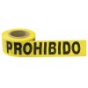 Cinta barricada  inProhibido el paso in 304 mt Surtek