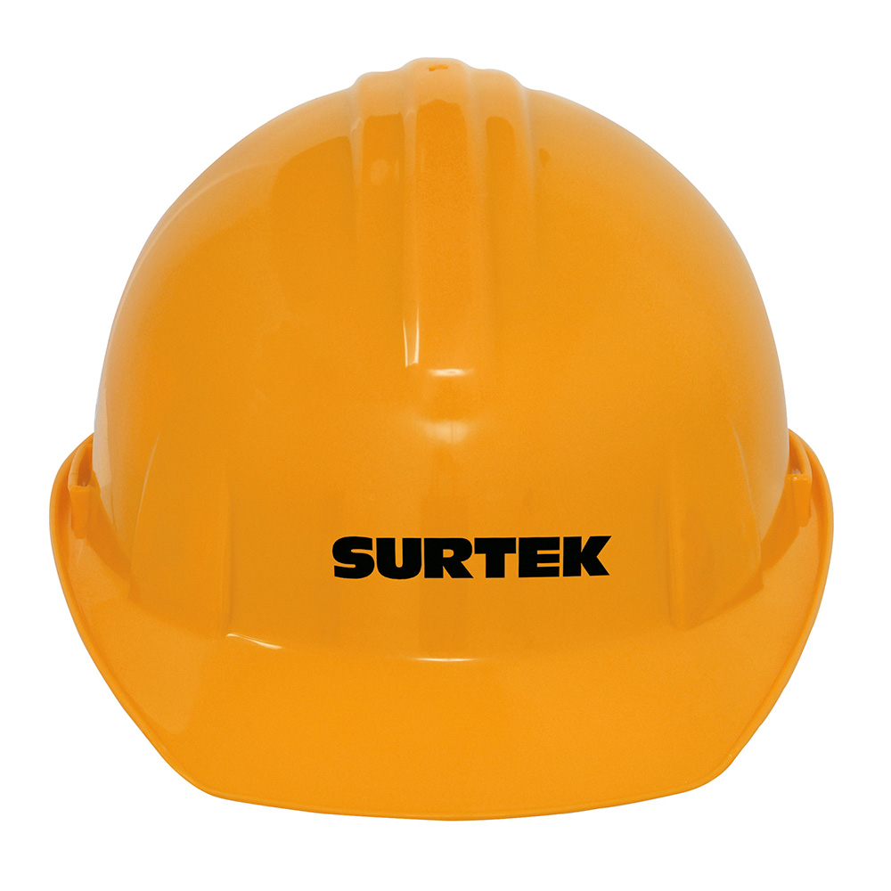 Casco de seguridad con ajuste de intervalos naranja Surtek