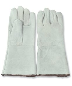 Guantes largos de carnaza Surtek