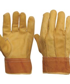 Guantes cortos de operador piel de res Surtek