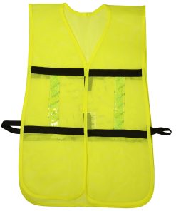 Chaleco de seguridad malla ajustable gancho amarillo Surtek