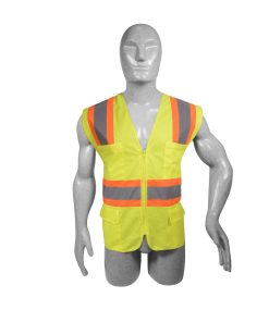 Chaleco alta visibilidad color amarillo, unitalla Surtek