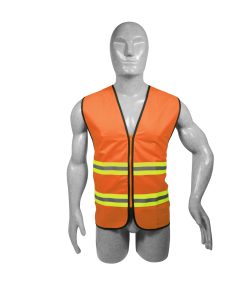 Chaleco alta visibilidad color naranja, unitalla Surtek
