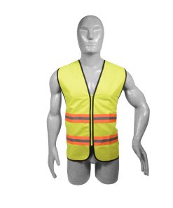 Chaleco alta visibilidad color amarillo, unitalla Surtek