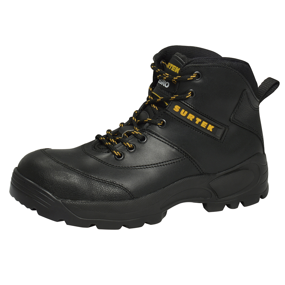 Botas de seguridad negras casquillo acero 28 Surtek