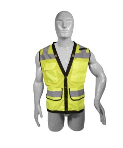 Chaleco alta visibilidad color amarillo, unitalla Surtek