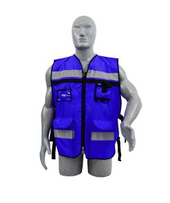Chaleco Supervisor color Azul Rey Unitalla Surtek