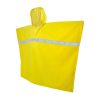 Surtek Poncho impermeable con reflejante color amarillo unitalla