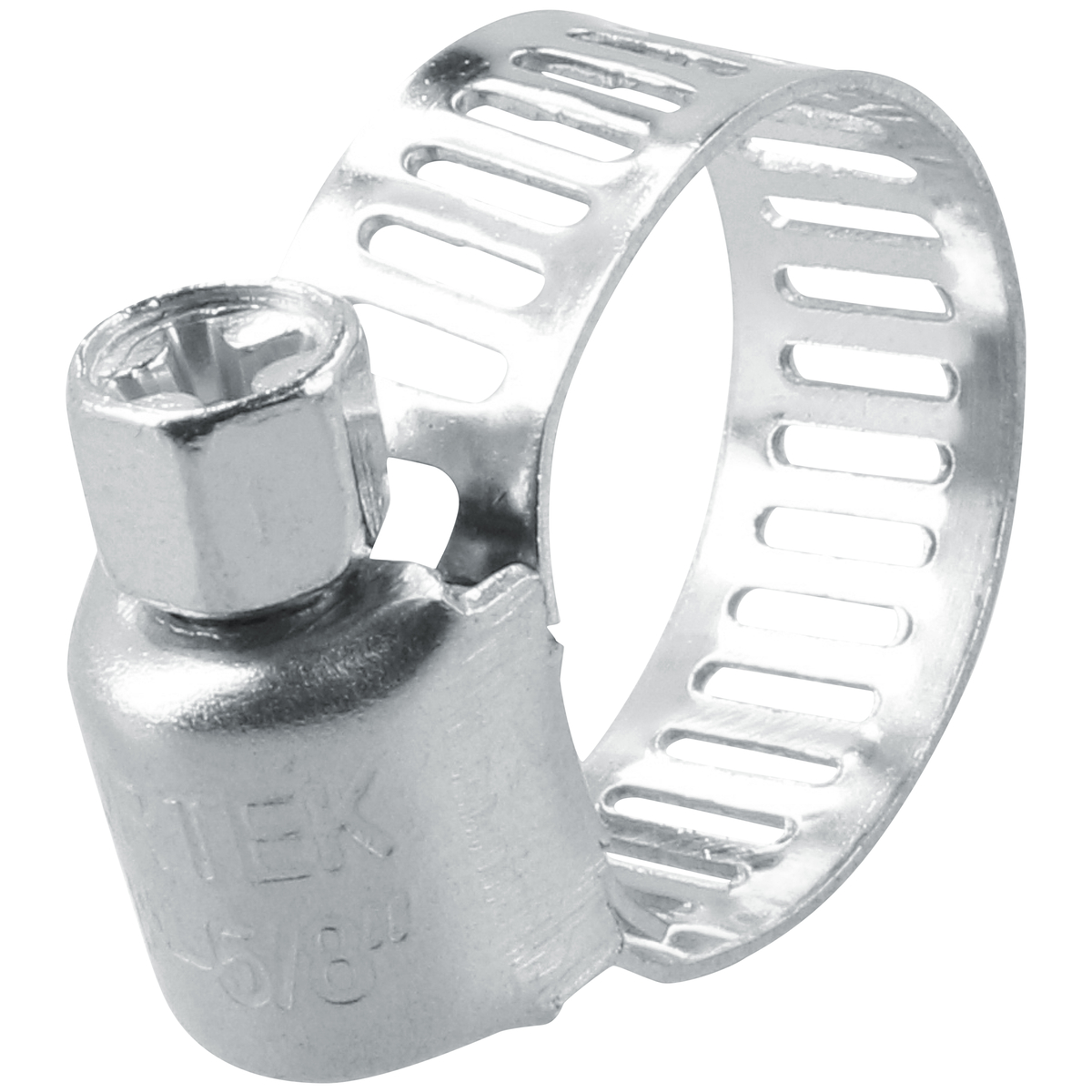 Abrazadera mini sinfin de acero inox de 3/8 in a 5/8 in Surtek