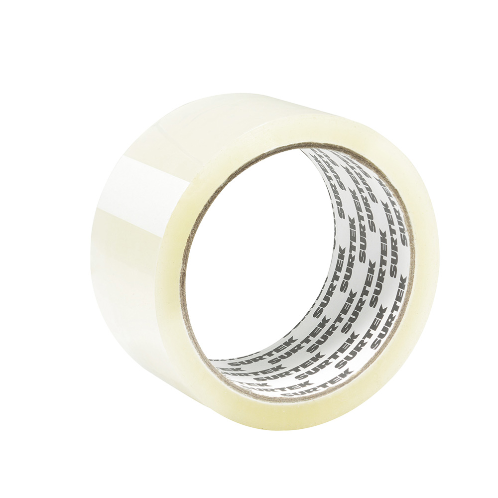Cinta transparente hot melt para empaque 2 in x 40m Surtek