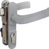 Cerradura para puerta de aluminio color gris Lock
