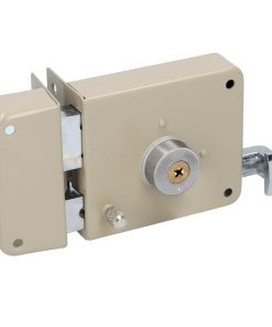 Cerradura sobreponer instalafácil izq tetra, caja color Lock
