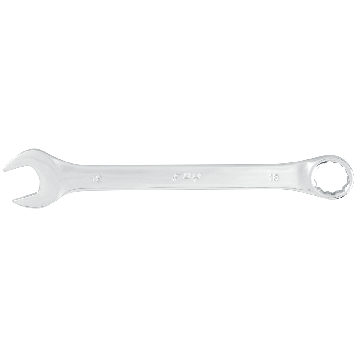 Llave combinada pulido espejo 12 puntas 19mm Foy