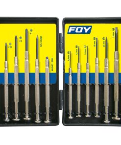 Juego de 11 destornilladores de precisión combinado Foy