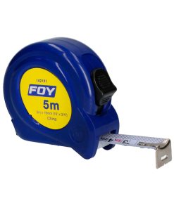 Flexómetro 5m x 3/4 in azul Foy