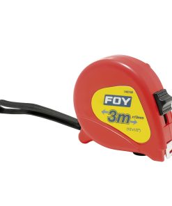 Flexómetro 3m x 1/2 in rojo Surtek