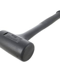 Mazo de golpe seco tapas fijas de alto impacto con mango 10- 5/64 in, 24 oz