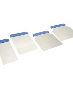 Jgo 4 cuñas p/raspar mgo plast Foy