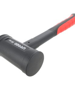 Mazo de golpe seco tapas fijas con mango Rubber grip 10-1/8 in , 26 oz