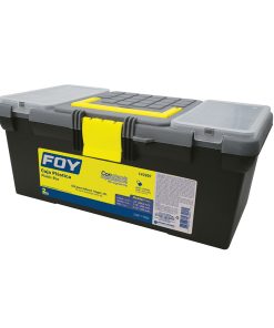 Caja portaherramientas plástica con organizadora 16 in Foy