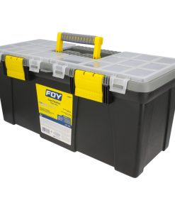 Caja portaherramientas plástica con organizadora 22 in Foy