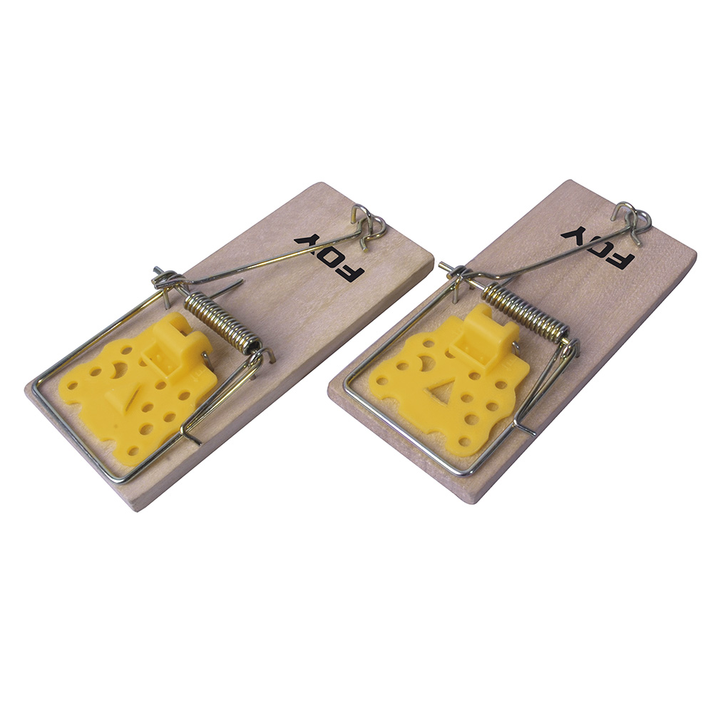 Trampa para ratón 4 in, 2 piezas Foy
