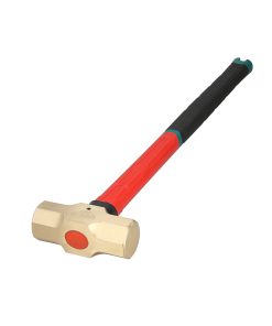 Marro de bronce con mango larg o de fibra de vidrio 35 in, 14 l b