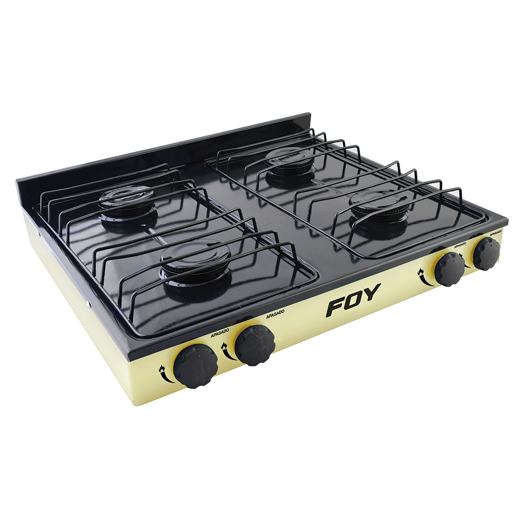 Estufa de gas 4 quemadores Foy