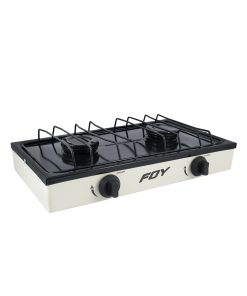 Estufa gas 2 quemadores blanco Foy