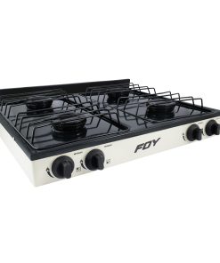 Estufa gas 4 quemadores blanco Foy