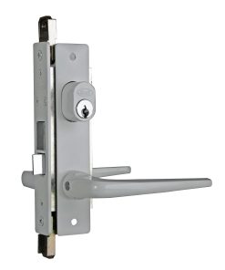 Cerradura aluminio basic sencilla color gris Lock