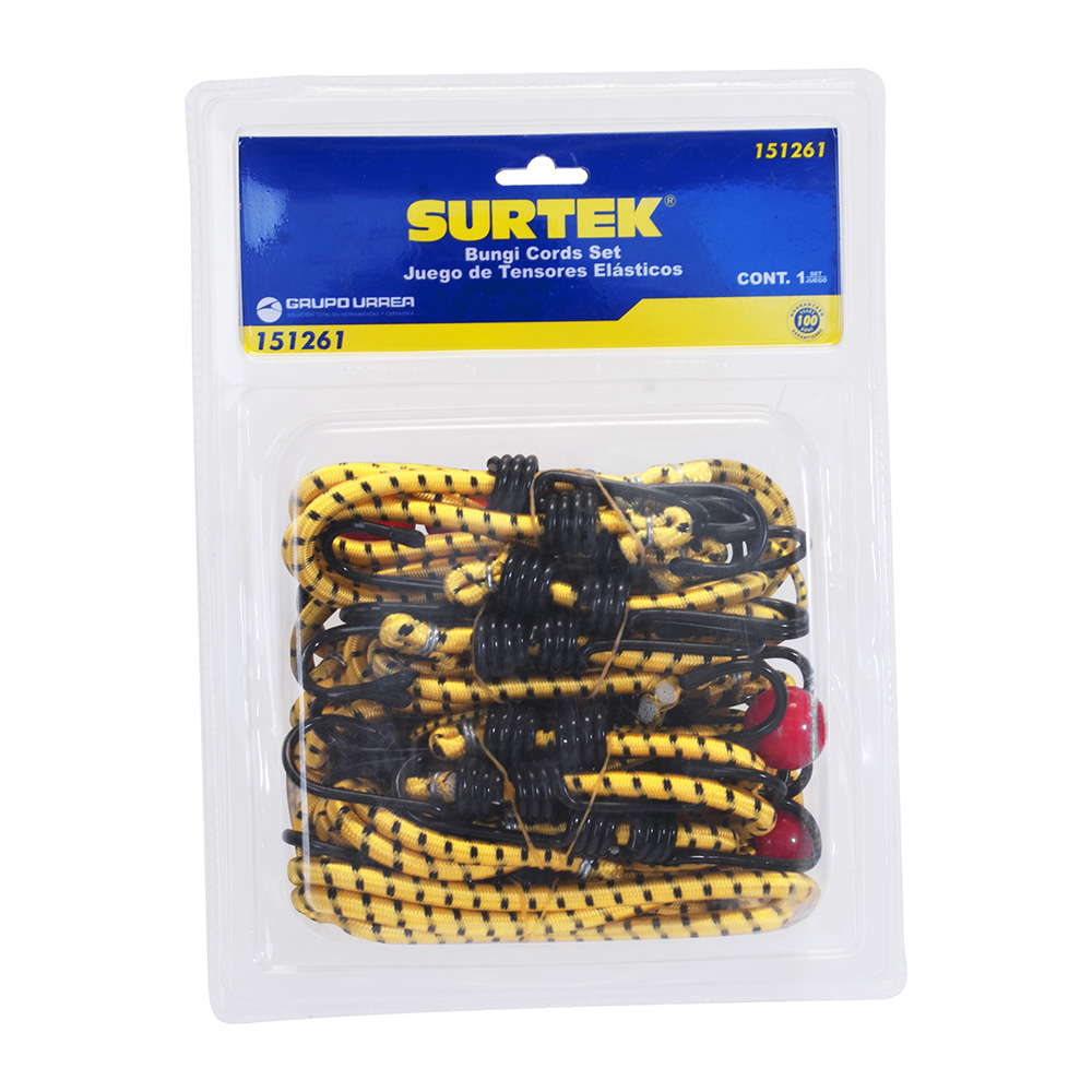 Juego de 24 tensores elásticos Surtek