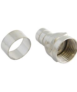 Conector tipo campana para cable coaxial RG6 Surtek