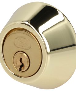 Cerrojo tubular doble, acabado latón brillante Lock