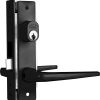 Cerradura aluminio basic sencilla color negro Lock