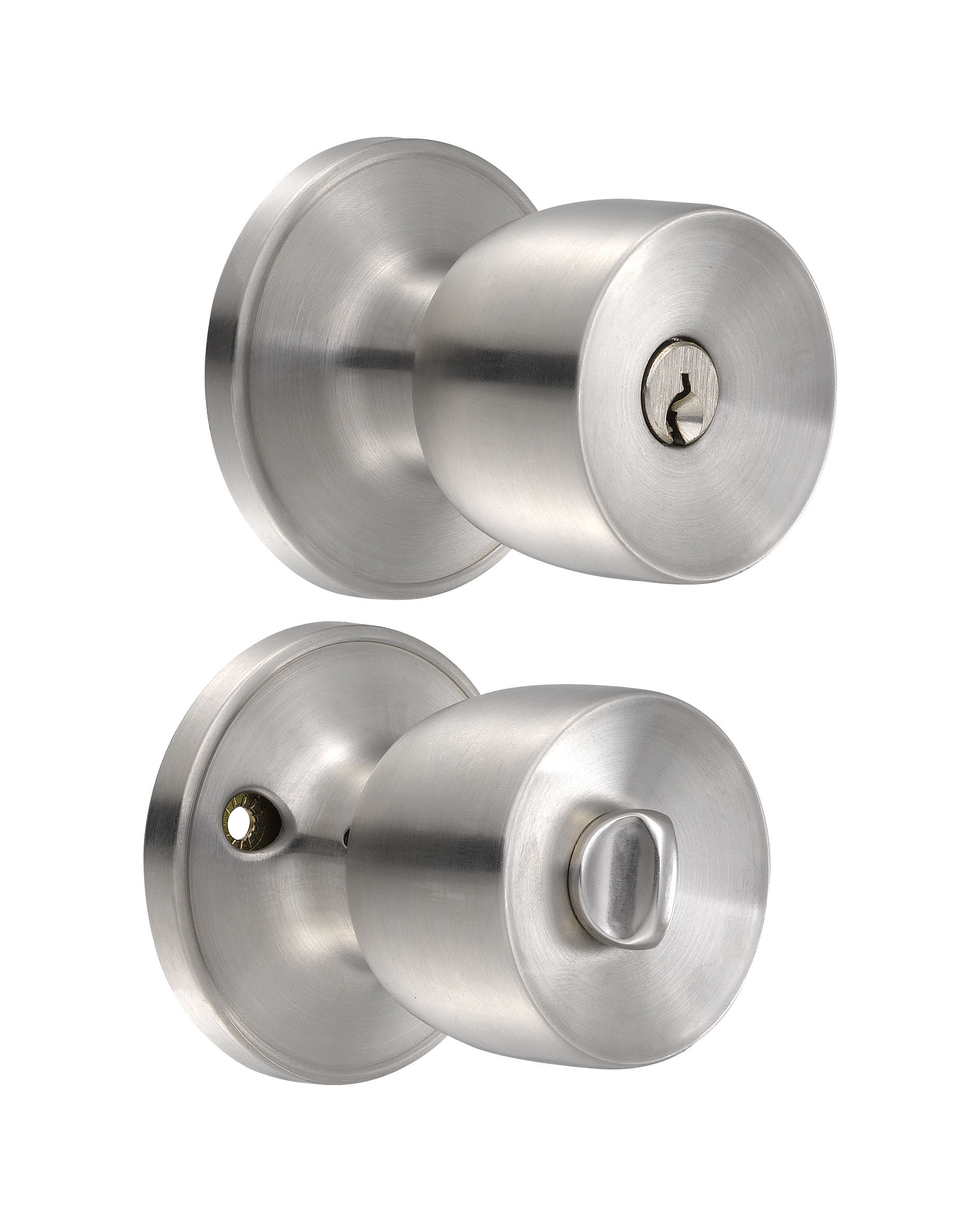 Cerradura pomo (copa) para recámara, acero inoxidable Lock