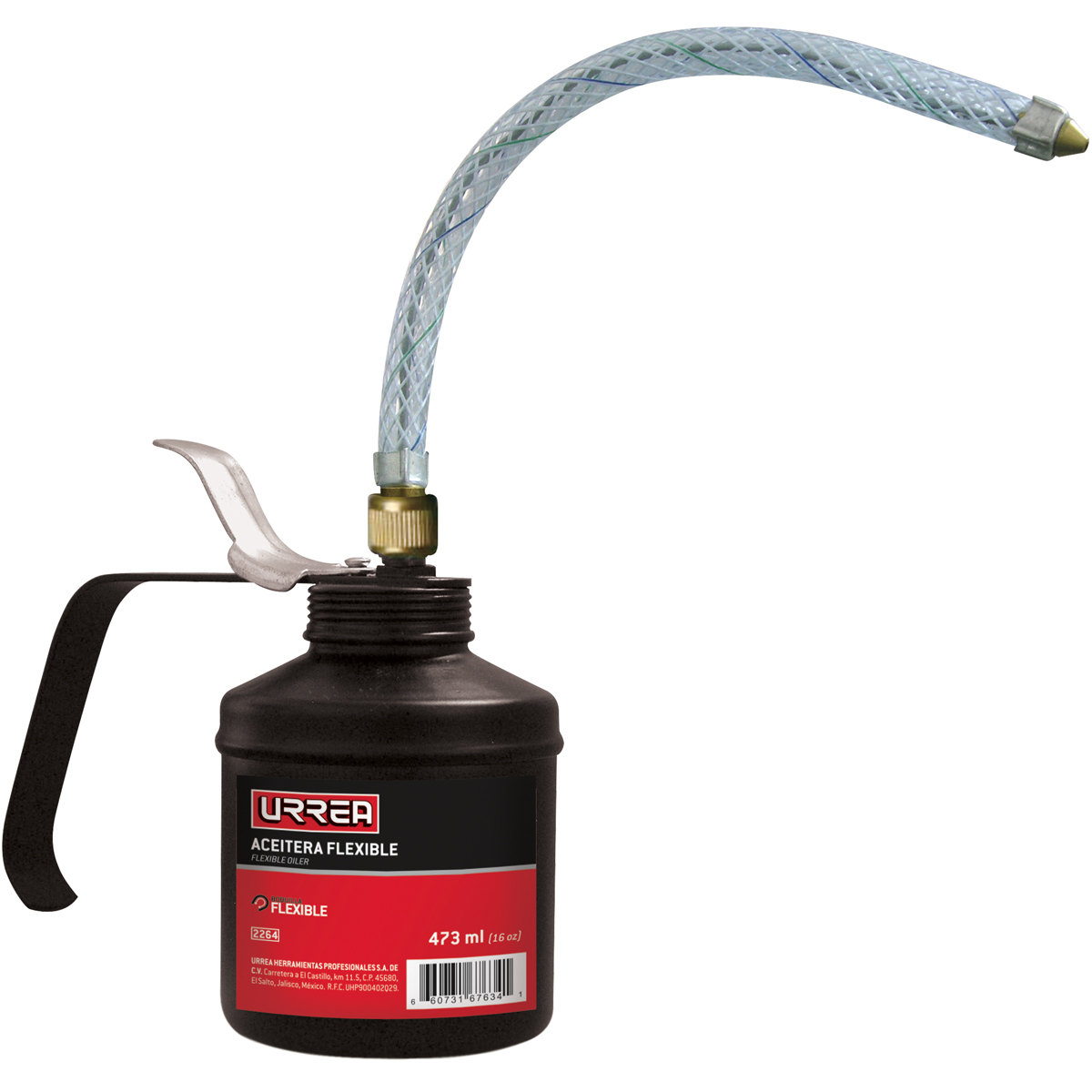 Aceitera flexible 16oz Urrea