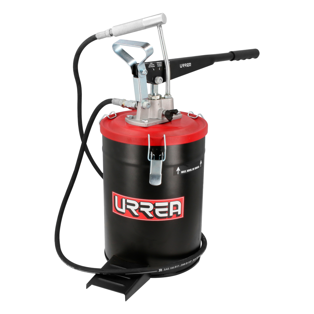 Inyector de grasa manual 10kg Urrea