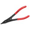 Pinza para anillos de retención punta plana 1-1/4 in Urrea