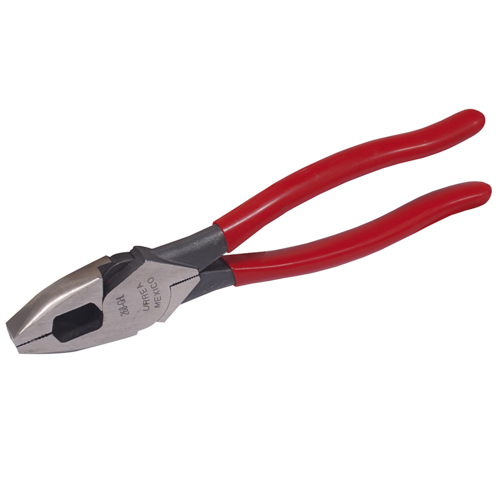 Pinza para electricista alta palanca 9-5/16 in Urrea