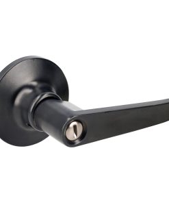 Manija tubular recta función b año, negra, llave estándar, bl íster
