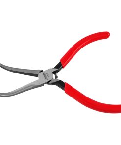 Pinza electrónica punta aguja doblada 45° 5-11/32 in Urrea