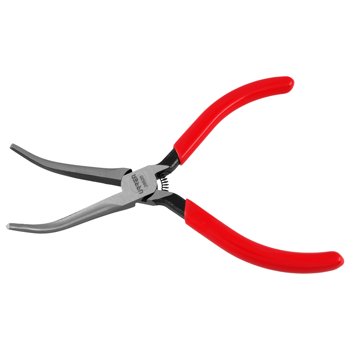 Pinza electrónica punta aguja doblada 45° 5-11/32 in Urrea
