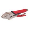 Pinza de presión quijada curva mango bimaterial 10 in Urrea